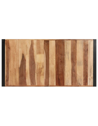 Tavolo da Pranzo 140x70x75 cm Legno Massello Finitura Sheesham
