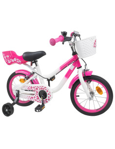 Bicicletta per Bambini 12 Pollici per bambini di 2-4 anni Rosa 2