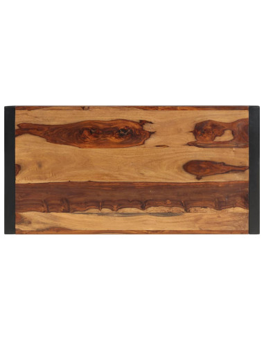 Tavolino da Caffè 120x60x40 cm in Legno Massello di Sheesham