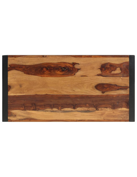 Tavolino da Caffè 120x60x40 cm in Legno Massello di Sheesham