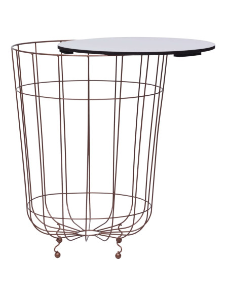 Tavolino da Caffè Oro Ø 40 cm