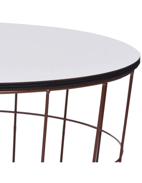 Tavolino da Caffè Oro Ø 40 cm