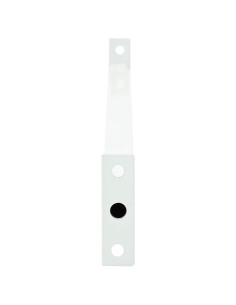 Barra di Sicurezza Regolabile per Finestra 3 pcs Bianco Acciaio 2