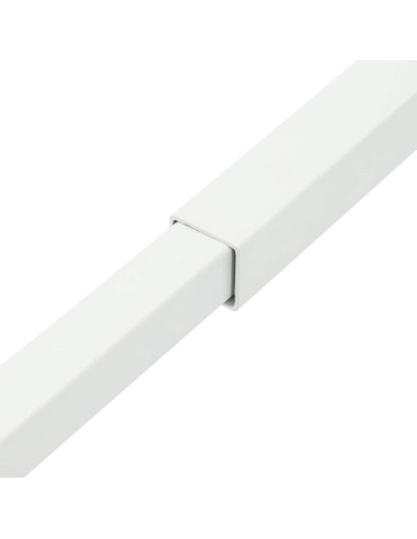 Barra di Sicurezza Regolabile per Finestra 6 pcs Bianco Acciaio