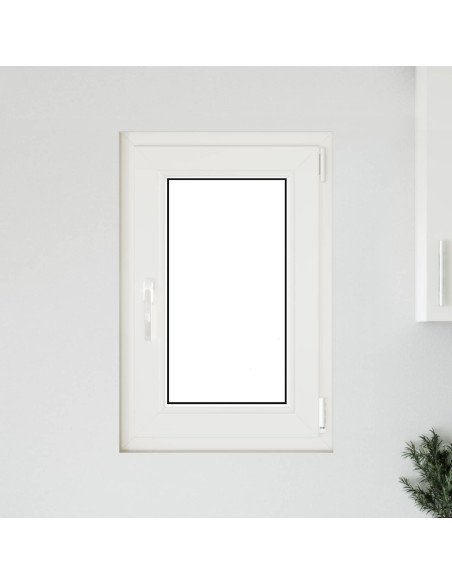 Finestra per Soffitta RISOR Bianco 50 x 75 cm PVC e Vetro