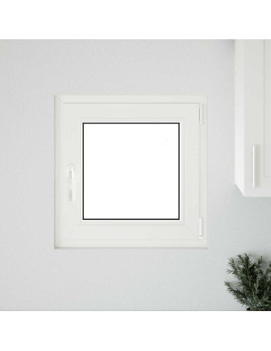 Finestra per Soffitta RISOR Bianco 60 x 60 cm PVC e Vetro