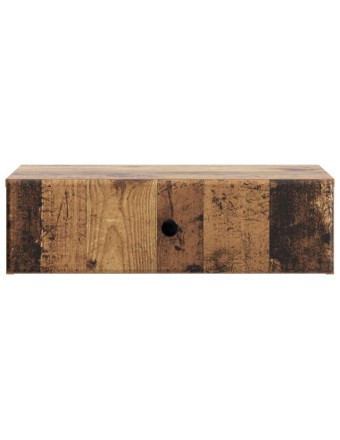 Tavolino da Parete Laterale Legno antico 59 x 34,5 x 17 cm