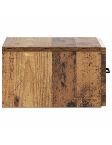 Tavolino da Parete Laterale Legno antico 59 x 34,5 x 17 cm