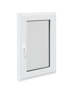 Finestra per Soffitta RISOR Bianco 60 x 100 cm PVC e Vetro 2