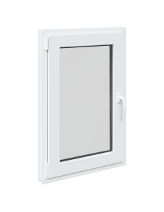 Finestra per Soffitta RISOR Bianco 60 x 100 cm PVC e Vetro 2