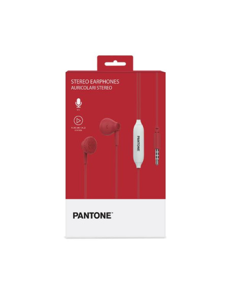 PANTONE WIRED EARPHONE JACK 3.5MM