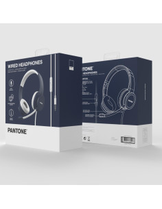SMARTWORK HEADPHONE CABLE+MIC NAVY 2