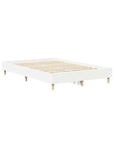 Struttura del letto Bianco 137 x 190 cm Legno multistrato