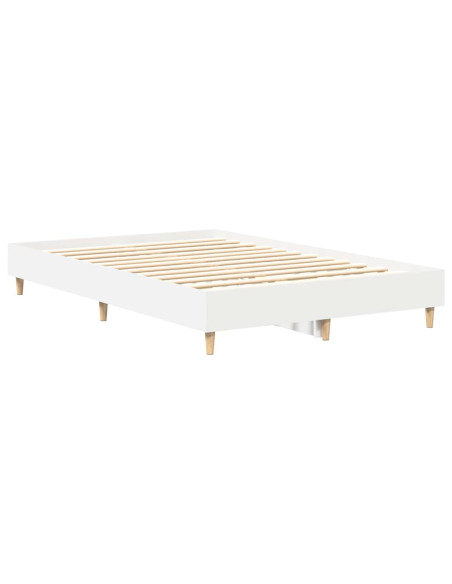 Struttura del letto Bianco 137 x 190 cm Legno multistrato