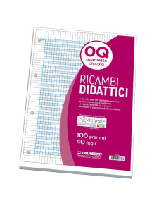 RICAMBI DIDATTICI A4 0Q 40FF 100GR 2