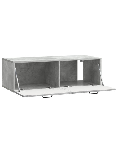 Mobile Porta TV da Muro Grigio Cemento 98 x 41 x 30 cm