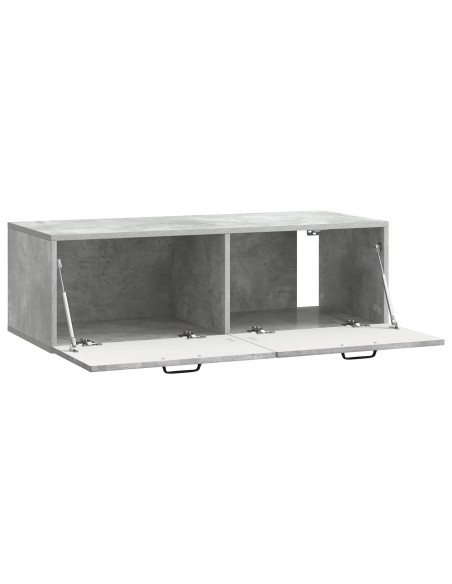 Mobile Porta TV da Muro Grigio Cemento 98 x 41 x 30 cm