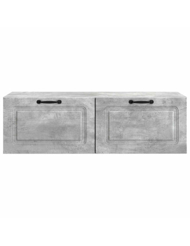 Mobile Porta TV da Muro Grigio Cemento 98 x 41 x 30 cm
