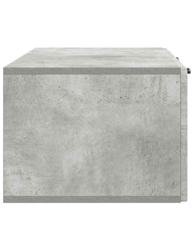 Mobile Porta TV da Muro Grigio Cemento 98 x 41 x 30 cm