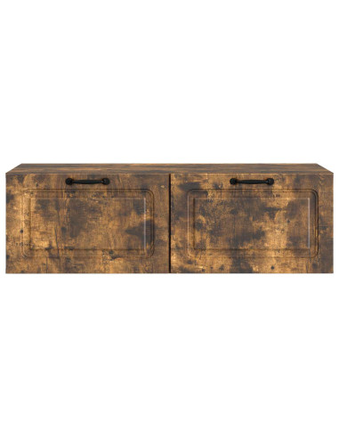 Mobile Porta TV da Muro Rovere Fumo 98 x 41 x 30 cm