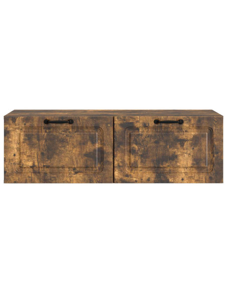 Mobile Porta TV da Muro Rovere Fumo 98 x 41 x 30 cm