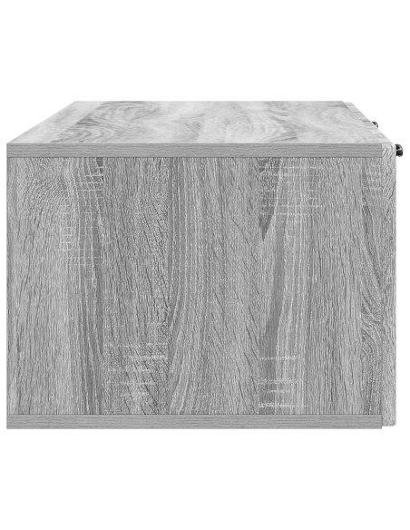 Mobile Porta TV da Muro Grigio Sonoma 98 x 41 x 30 cm