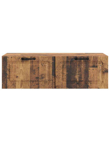 Mobile Porta TV da Muro Legno antico 98 x 41 x 30 cm