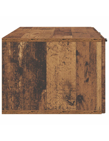 Mobile Porta TV da Muro Legno antico 98 x 41 x 30 cm