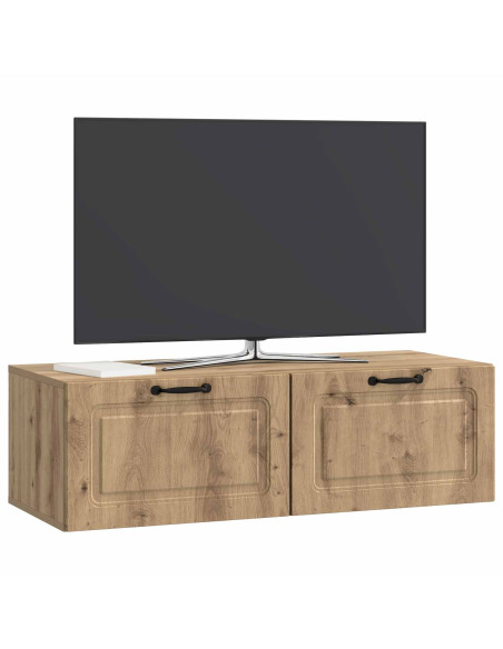 Mobile Porta TV da Muro Rovere Artigianale 98 x 41 x 30 cm