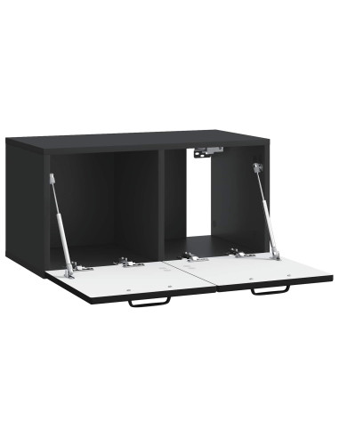 Mobile Porta TV da Muro Nero 59,5 x 31 x 30 cm
