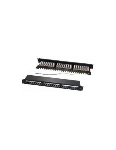 PANN.1U CON 24 RJ45S CAT.6 NERO