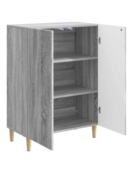 Credenza Grigio Sonoma 66 x 34,5 x 90 cm Legno ingegnerizzato