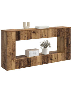 Tavolo consolle Rigato Legno vecchio 155 x 29 x 74 cm 2