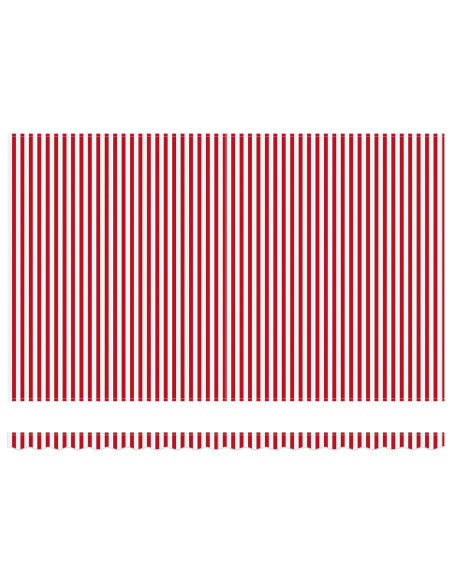 Tenda Retrattile Rosso e Bianco 500 × 300 cm