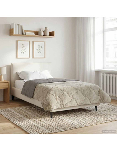 Duvet Invernale Trapuntato Grigio chiaro 155 x 220 cm