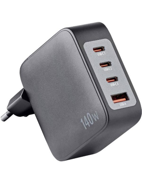 POWER ADAPTER 3 USB-C+1 USB A 140W