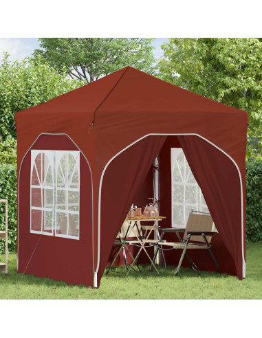 Tenda per feste a pop-up 192 x 192 x 245 cm Terracotta