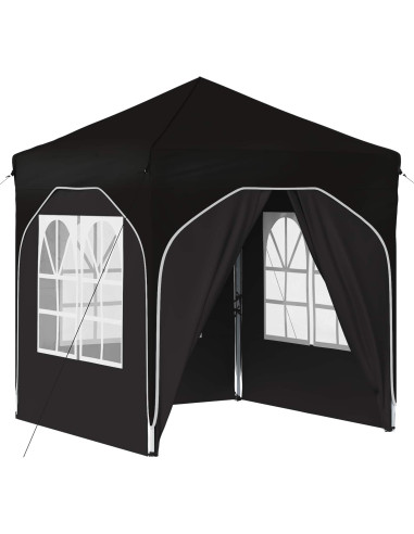 Tenda per feste a pop-up 192 x 192 x 245 cm Nero