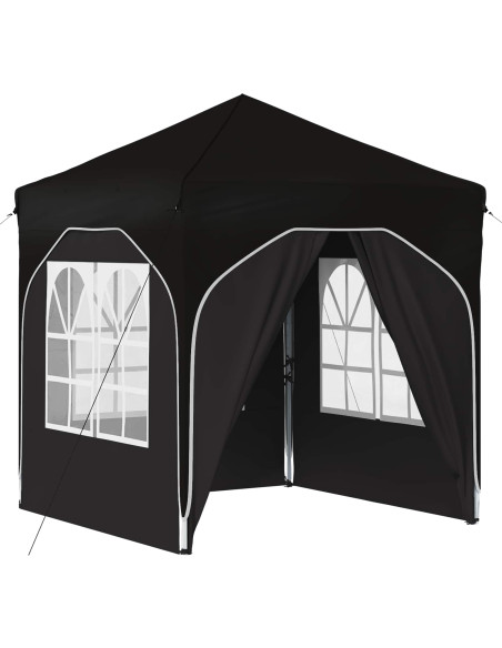 Tenda per feste a pop-up 192 x 192 x 245 cm Nero