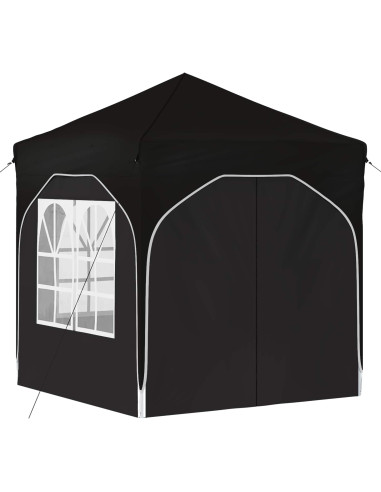 Tenda per feste a pop-up 192 x 192 x 245 cm Nero