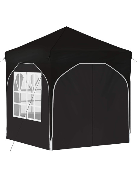 Tenda per feste a pop-up 192 x 192 x 245 cm Nero