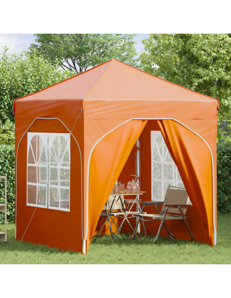 Tenda per feste a pop-up 192 x 192 x 245 cm Arancione
