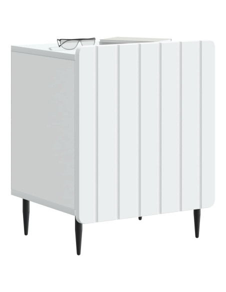 Armadio da Notte 2 pcs Bianco 43 x 34,5 x 52 cm
