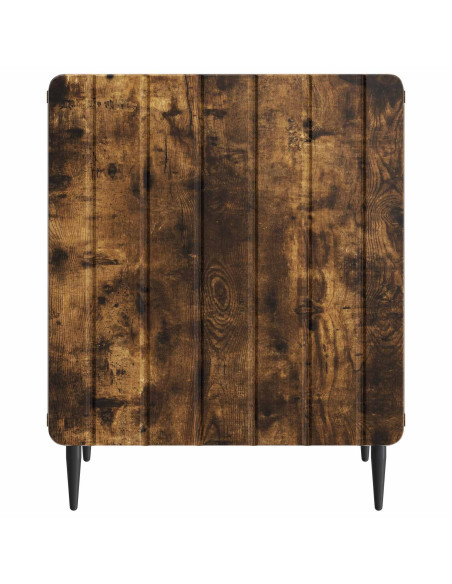 Armadio da Notte Rovere Fumo 43 x 34,5 x 52 cm