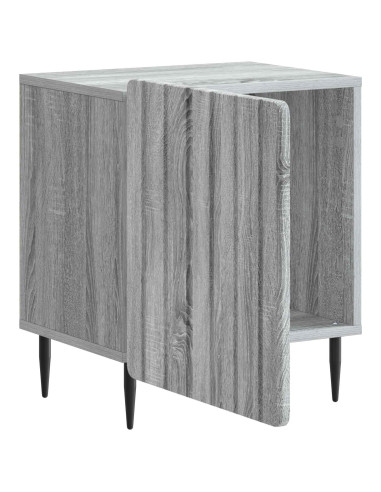 Armadio da Notte Grigio Sonoma 43 x 34,5 x 52 cm