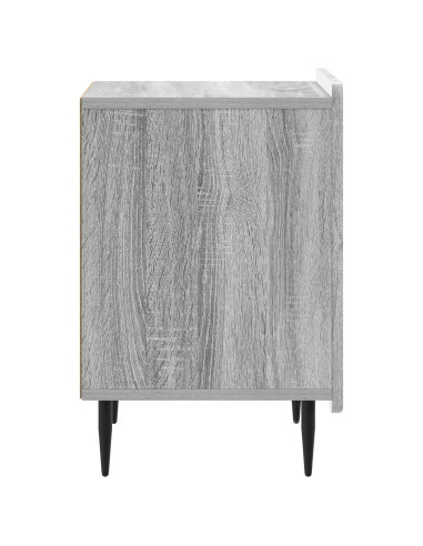 Armadio da Notte Grigio Sonoma 43 x 34,5 x 52 cm
