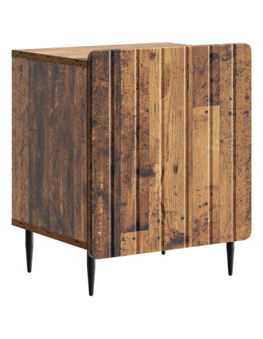 Armadio da Notte 2 pcs Legno antico 43 x 34,5 x 52 cm