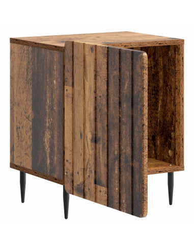 Armadio da Notte 2 pcs Legno antico 43 x 34,5 x 52 cm