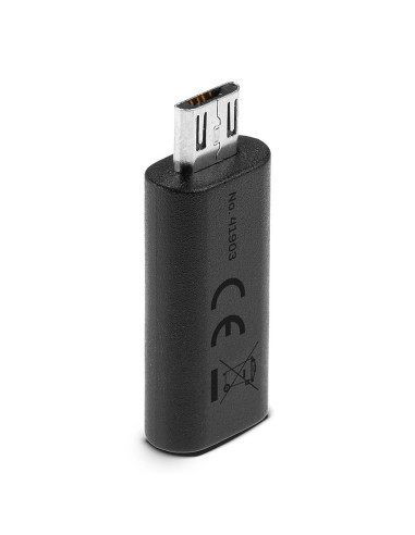 Lindy 41903 adattatore per inversione del genere dei cavi USB Type C USB Type Micro-B Nero