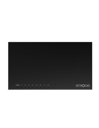 SWITCH 8 PORTE GIGABIT METAL